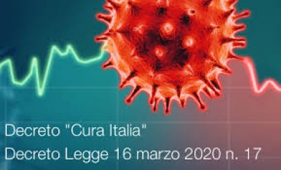 Covid-2019: il testo integrale del Decreto &quot;Cura Italia&quot; n. 17 del 16 Marzo 2020