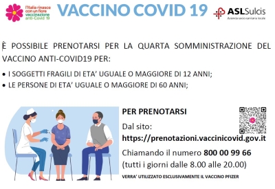 Vaccinazioni anti-Covid, riapertura dell’hub alla Miniera il 25 agosto