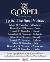 Non c&#039;è Natale senza Gospel: mercoledì 25 Dicembre alle ore 19 al Teatro Centrale il gruppo JP&amp;The Soul Voices della Florida