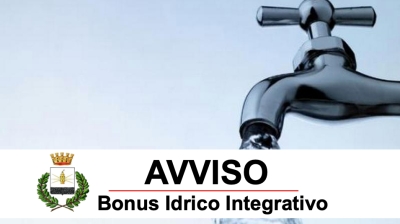 Bonus idrico integrativo