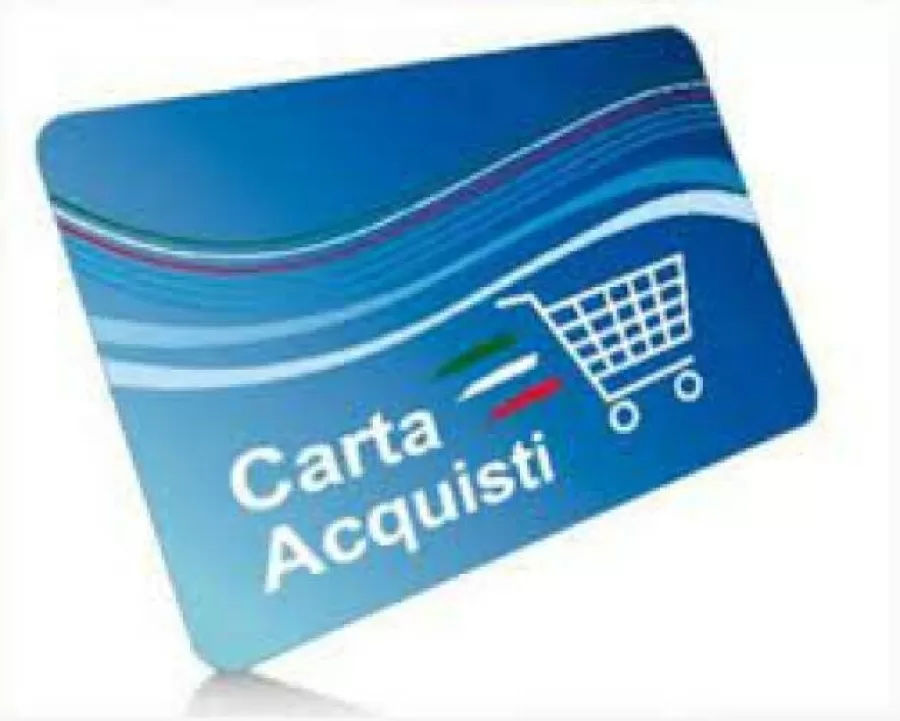 carta solidale acquisti