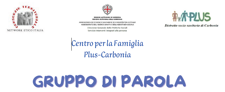 GRUPPI DI PAROLA GRUPPI DI PAROLA